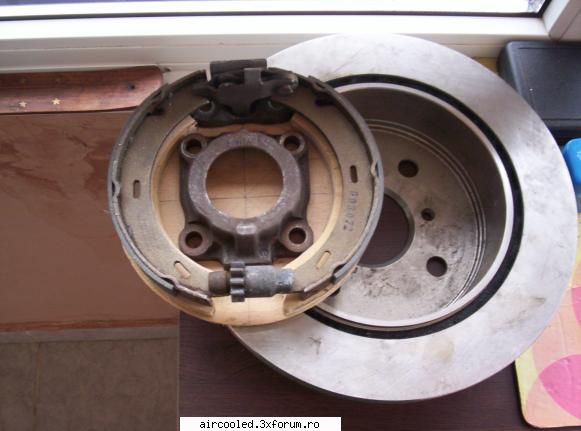 modificare sistem frinare discuri toate rotile doky.. mirosit ceva ... fac frana mana saboti dupa