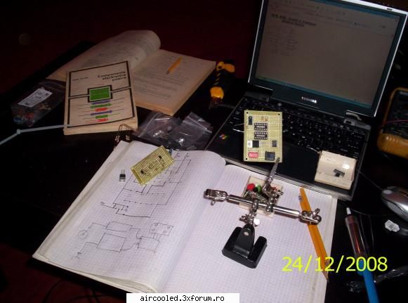 ignition sistem.. pina apare mosu' mai timp proiectat circuitul, schema logica gata, schema