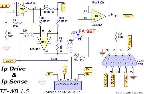 Air Fuel Ratio (AFR) - 4 - pompa de curent si generatorul de tensiune - TEHNIC