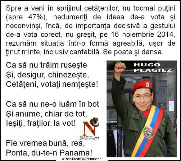 Alegeri - nTelectualu - broscar in timpul liber