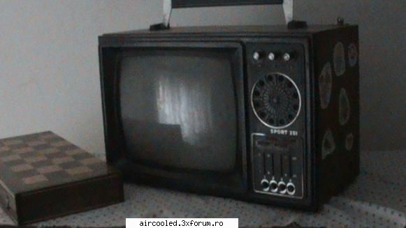 Aparatele mele Vechi - tv SPORT 251,an 1979 - broscar in timpul liber