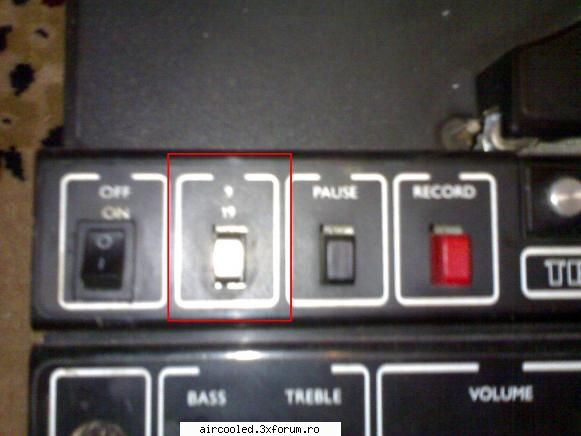 Cumpar benzi pentru magnetofon - Aceasta este poza cu butonul de viteze. l-am pus - Vanzari-cumparari diverse