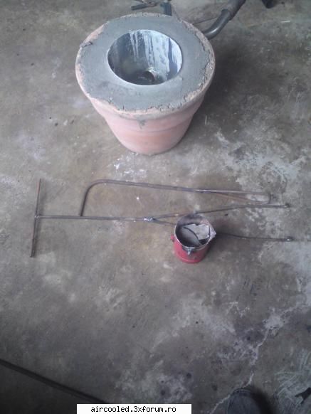 DIY - piese turnate - cuptorasul, creuzetul pentru turnare si alte - TEHNIC