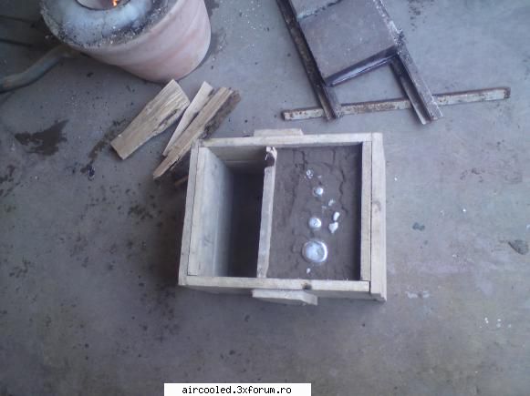 DIY - piese turnate - am turnat pe mijloc, am turnat din lateral, am - TEHNIC