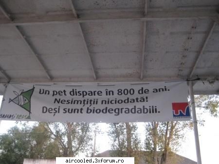 FUN - Banner in Delta - broscar in timpul liber