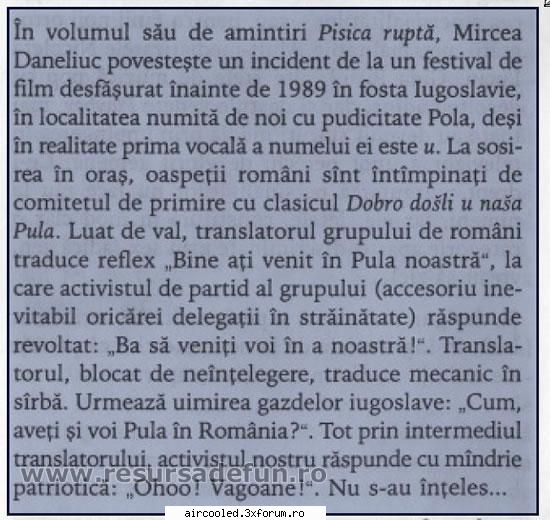 FUN - "ohoooo, vagoane !" - broscar in timpul liber