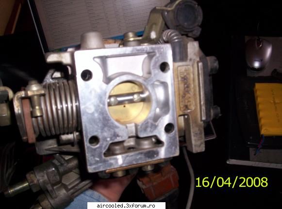 Injectie de benzina ... adaptare pe flat4 - si poza corpului clapetei .. vedere de dedesupt - TUNING
