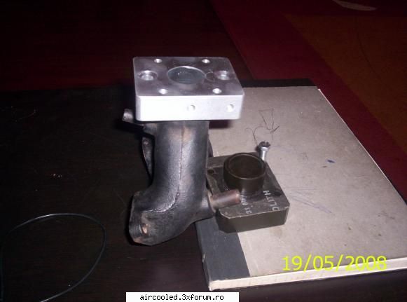 Injectie de benzina ... adaptare pe flat4 - flansha de adaptare pe galerie - TUNING