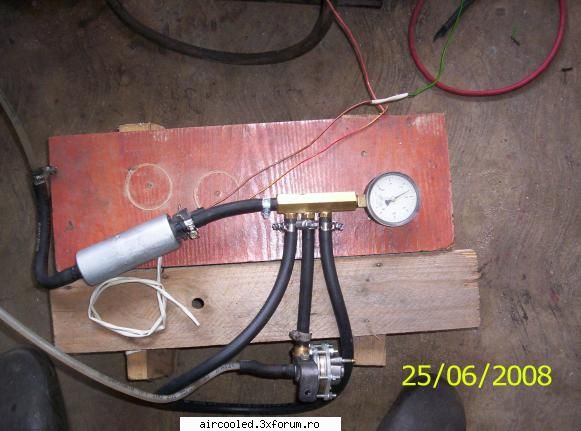 Injectie de benzina ... adaptare pe flat4 - modul de verificare al pompei - TUNING