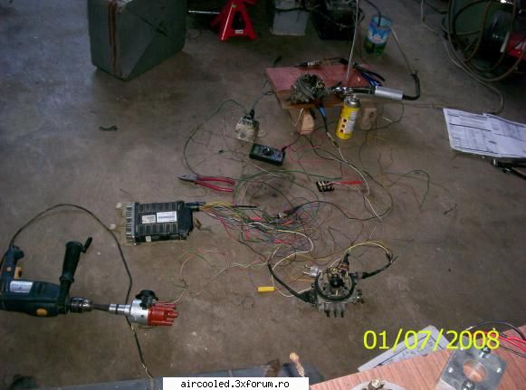 Injectie de benzina ... adaptare pe flat4 - nu va speriati de manunchiul de fire... cel\ - TUNING