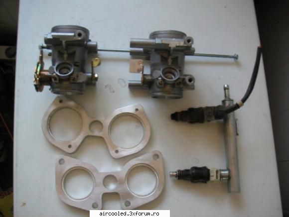 Injectie de benzina ... adaptare pe flat4 - Sunt cele din poza asta. Trebuie doar gaurile - TUNING