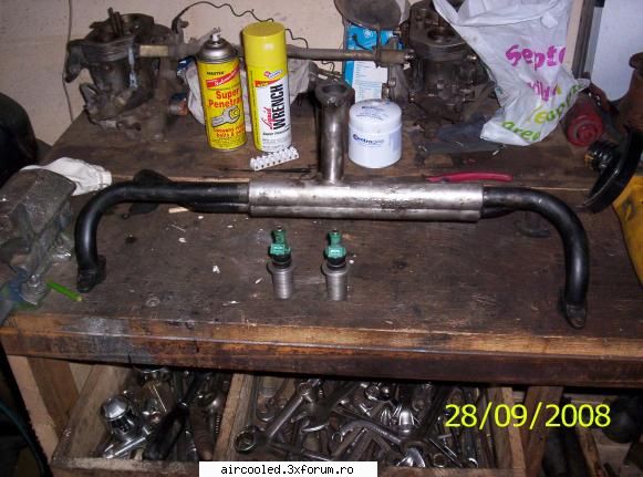Injectie de benzina ... adaptare pe flat4 - bosajele si galeria - TUNING