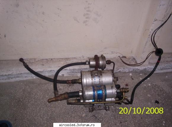 Injectie de benzina ... adaptare pe flat4 - pompa de benzina.... de fapt pompele, pentru ca - TUNING