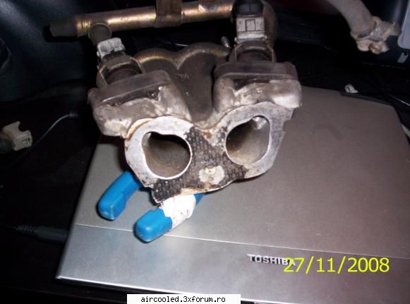 Injectie de benzina ... adaptare pe flat4 - alta poza .. galeriile de fiat cu rampa de - TUNING