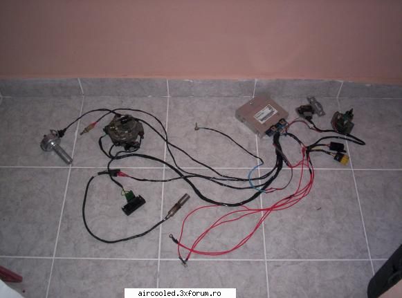 Injectie de benzina ... adaptare pe flat4 - instalatia electrica gm este gata ... mai urmeaza - TUNING