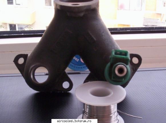 Injectie de benzina ... adaptare pe flat4 - continuam ... galeriile gaurite .... si cum arata - TUNING