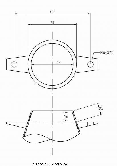Injectie de benzina ... adaptare pe flat4 - Carevazica, asa arata flansa de pe plenumul de - TUNING
