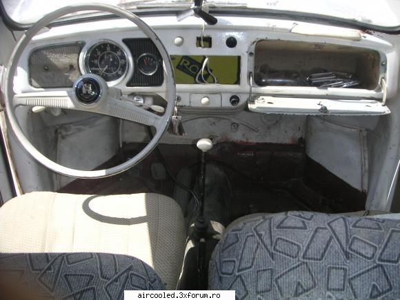 Istoria "broscutei de la Lahovari" - poza 2. interior: bord gaurit, vitezometru - Masina mea - Tip1 & Tip3