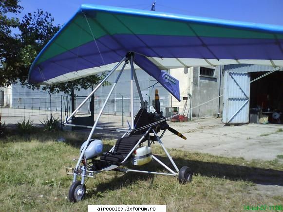 :limba: 
ma oftic- prin early '90 mi s-a oferit un motor de 30 cp nou, preparat pt avion era la