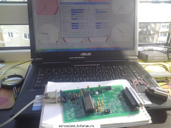 Megasquirt - astazi .. primul test al procesorului... OK! - TUNING