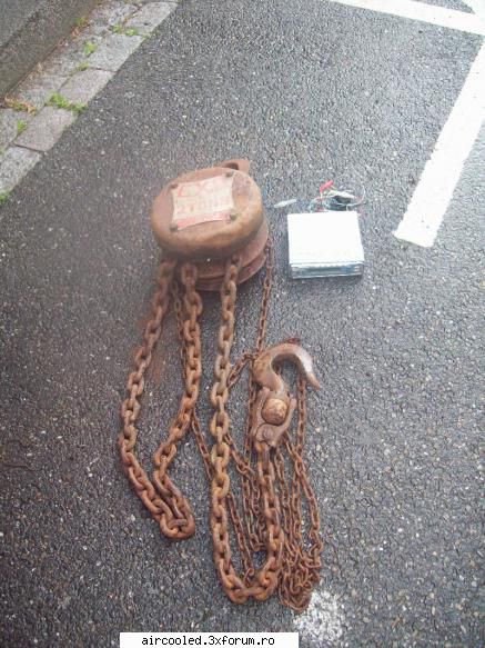 Piesa rara - ce e? - Bombonul de pe coliva: un palan de 2 tone - Alte mestereli