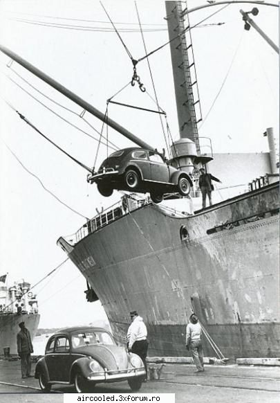Poze vechi - Broscute in portul Kiel pregatindu-se pentru - Istorie VW Aircooled