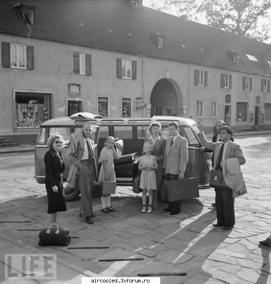 Poze vechi - O familie fericita. Revista Life 1951 - Istorie VW Aircooled