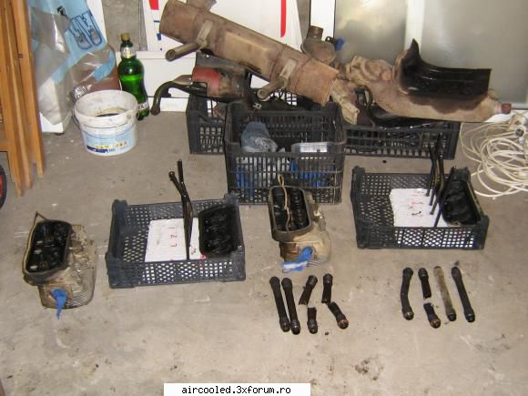 Problema motor1200 - Cam asa arata tijele si tuburile dupa ce a fost - TEHNIC