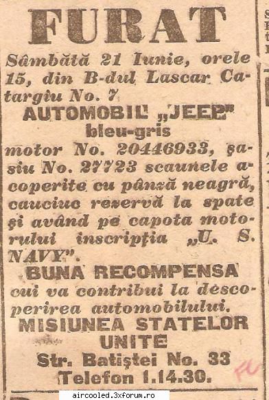 RRRomanism - din presa din 1947 - broscar in timpul liber