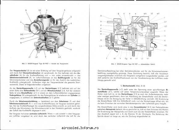alte 2 pagini reglaj carburator solex