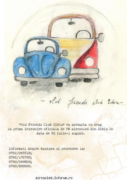 Sibiu Oldies Meeting 2010 si 2011 - Old Friends Club Sibiu va invita la prima editie - CALATORII si INTALNIRI