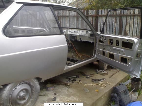 Un alt fel de aircooled ! - intre timp , franele au fost facute , motorul - Masina mea - Tip1 & Tip3