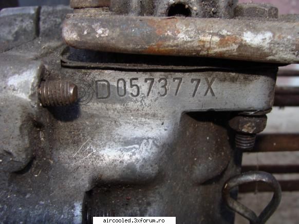 Vand urmatoarele de VW broscuta - Uite o poza cu seria lui - Vanzari- piese