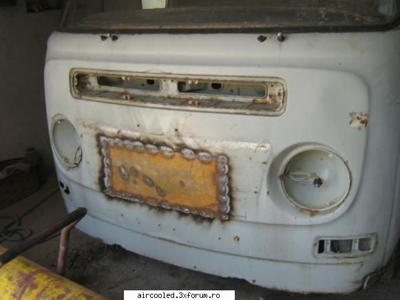 Vw Transporter 1970 autoutilitara - a inceput lucrul la caroserie :) - Masina mea-Tip2: Bus, Camper