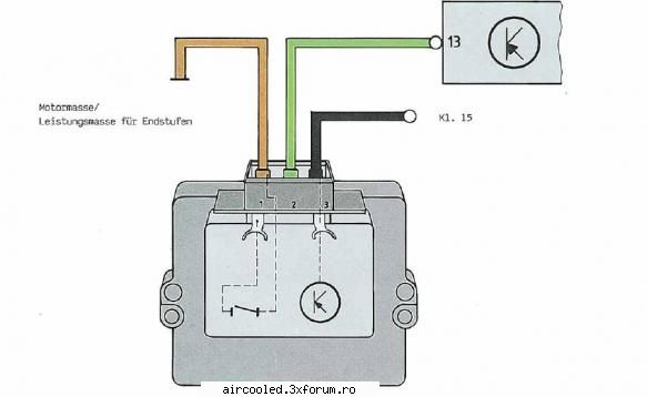 adaptare aprindere tranzistorizata de pe golf - revenind la modulul electronic iata si cablarea sa - TUTORIALE