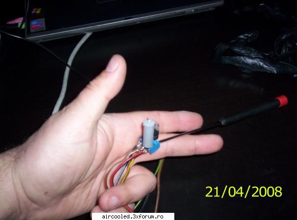 adaptare aprindere tranzistorizata de pe golf - ultimul condensatorul de 100nf.. si am strins - TUTORIALE