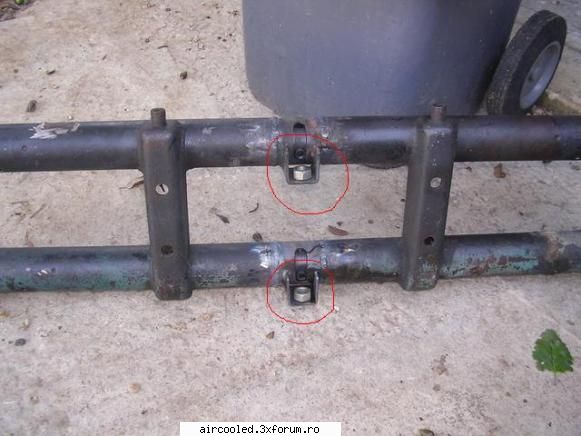 adjustable beam - ok..si piulitele incercuite cu rosu in poza mea - TUNING