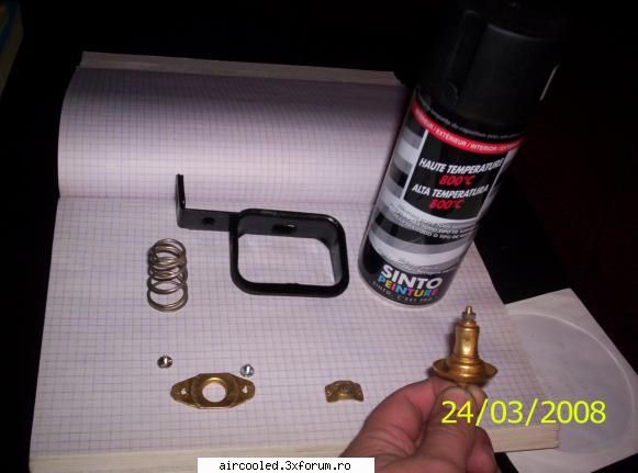 construirea unui termostat - elementul ternic filetat la tzimburuc cu M4..se - TUTORIALE