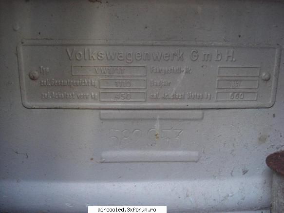 oval din 57 - bug_in - Vanzari- auto