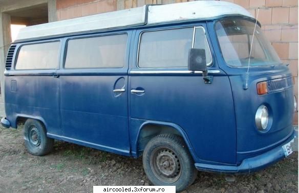 vand t2 camper 1971 westfalia, acte ok, itp valabil 2010, motor 1600 ad, ceva mobilier, pat. 
1650