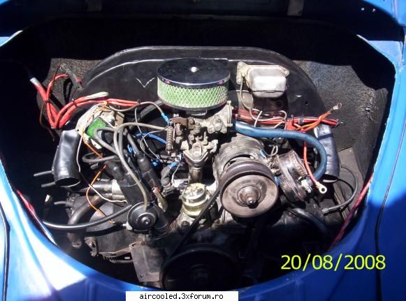 vw bus - motorul montat pe masina si echipat cu piese mai - Masina mea-Tip2: Bus, Camper